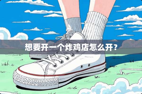 想要开一个炸鸡店怎么开？