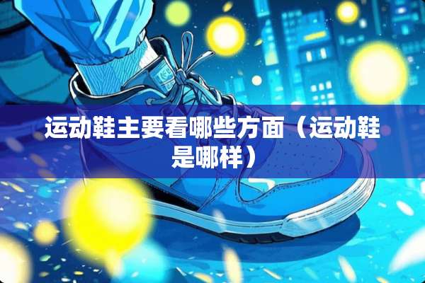 运动鞋主要看哪些方面（运动鞋是哪样）