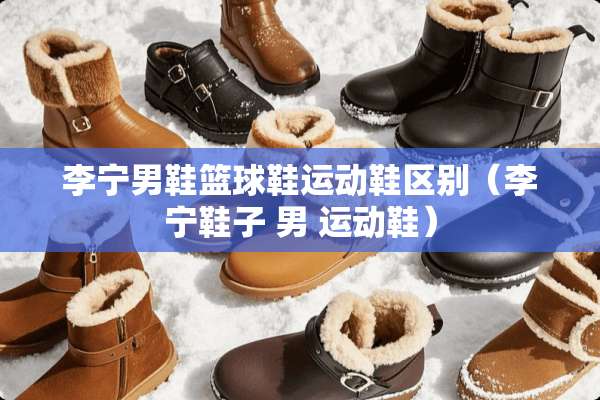 李宁男鞋篮球鞋运动鞋区别（李宁鞋子 男 运动鞋）