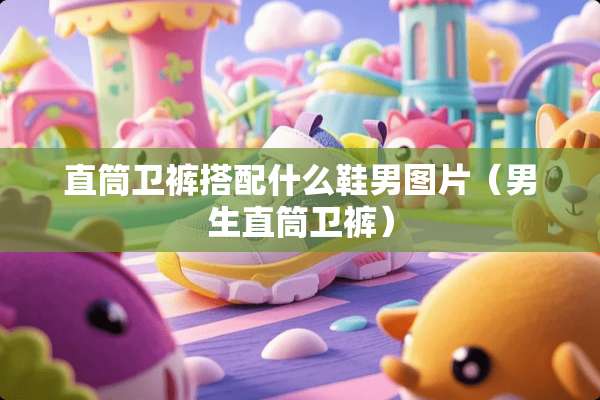 直筒卫裤搭配什么鞋男图片（男生直筒卫裤）
