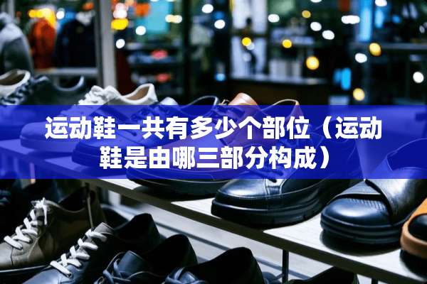 运动鞋一共有多少个部位（运动鞋是由哪三部分构成）