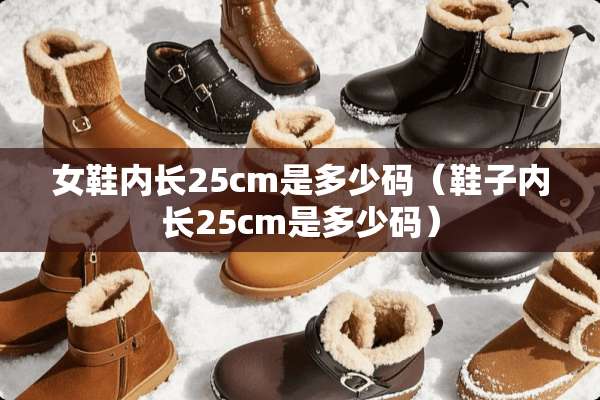 女鞋内长25cm是多少码（鞋子内长25cm是多少码）