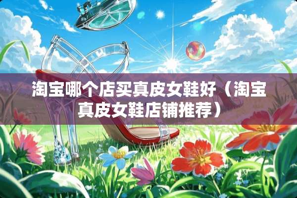 淘宝哪个店买真皮女鞋好（淘宝真皮女鞋店铺推荐）