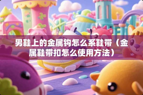 男鞋上的金属钩怎么系鞋带（金属鞋带扣怎么使用方法）