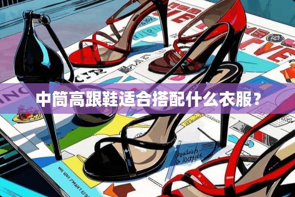 中筒高跟鞋适合搭配什么衣服？