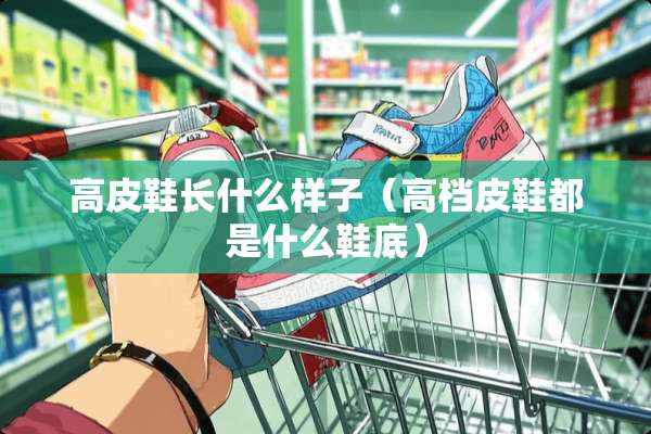 高皮鞋长什么样子（高档皮鞋都是什么鞋底）