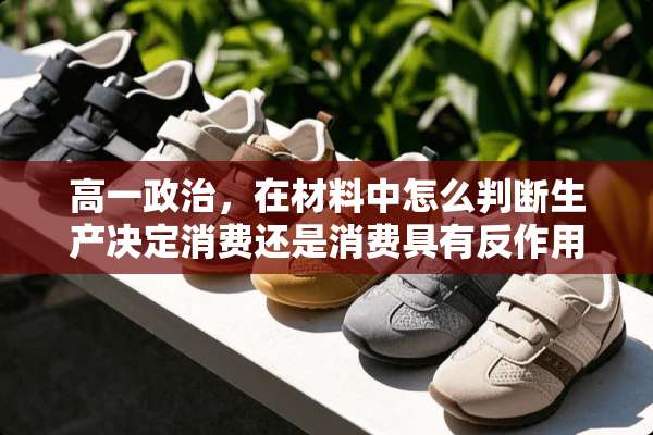 高一**，在材料中怎么判断生产决定消费还是消费具有反作用