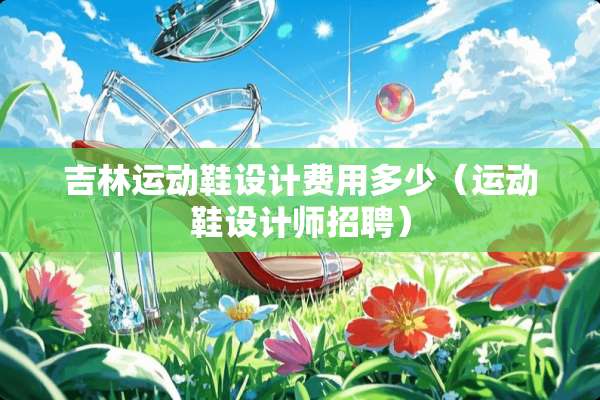 吉林运动鞋设计费用多少（运动鞋设计师招聘）