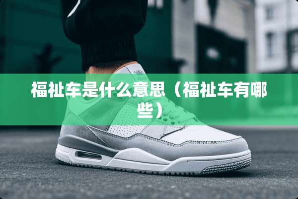 福祉车是什么意思（福祉车有哪些）