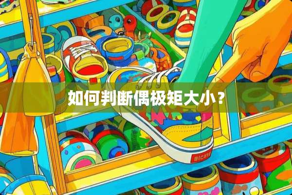 如何判断偶极矩大小？
