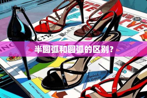 半圆弧和圆弧的区别？