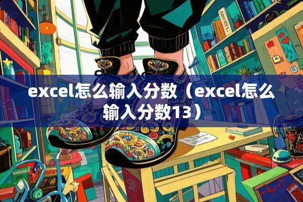 excel怎么输入分数（excel怎么输入分数13）