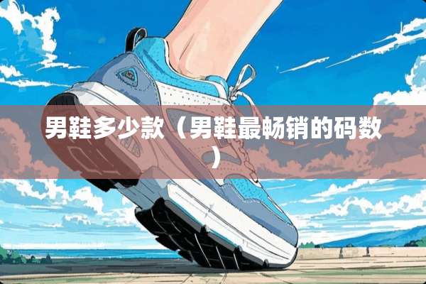 男鞋多少款（男鞋最畅销的码数）