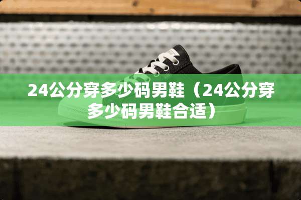 24公分穿多少码男鞋（24公分穿多少码男鞋合适）