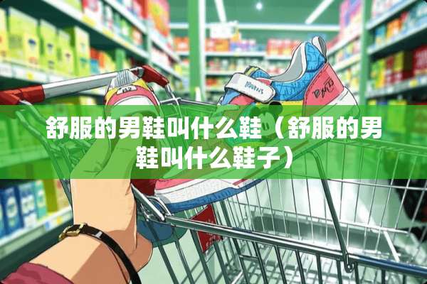 舒服的男鞋叫什么鞋（舒服的男鞋叫什么鞋子）