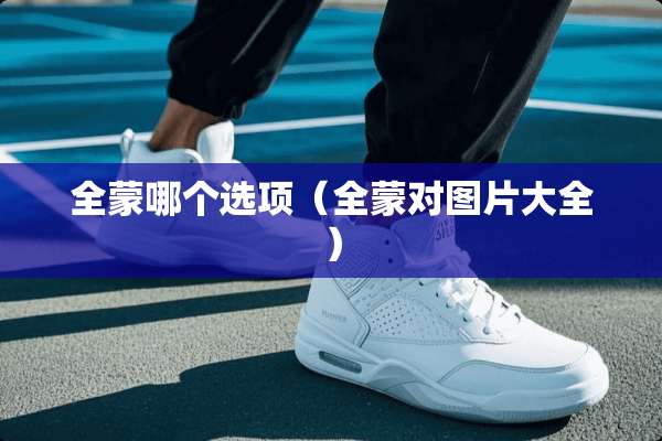 全蒙哪个选项（全蒙对图片大全）