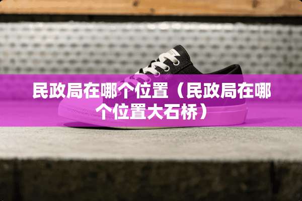 民政局在哪个位置（民政局在哪个位置大石桥）