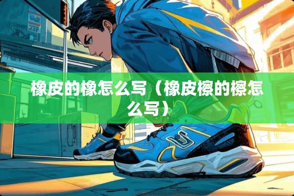 橡皮的橡怎么写（橡皮檫的檫怎么写）