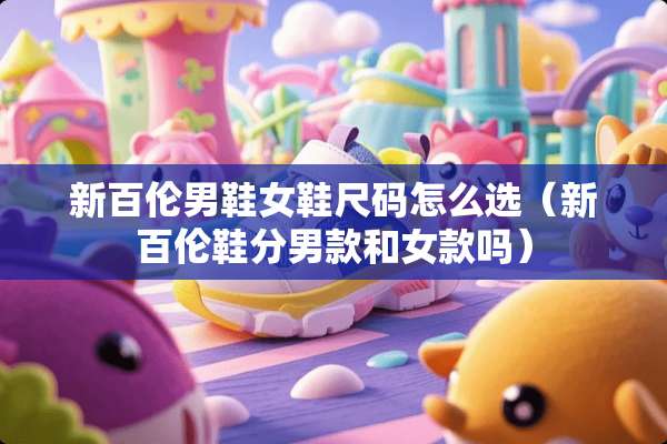 新百伦男鞋女鞋尺码怎么选（新百伦鞋分男款和女款吗）