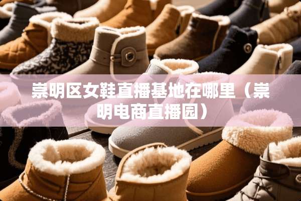 崇明区女鞋直播基地在哪里（崇明电商直播园）