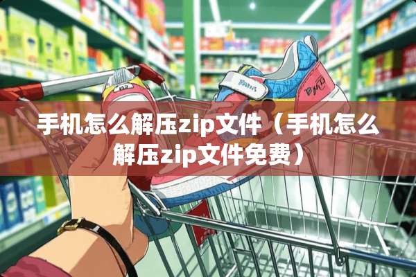 手机怎么解压zip文件（手机怎么解压zip文件免费）