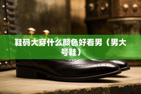 鞋码大穿什么颜色好看男（男大号鞋）