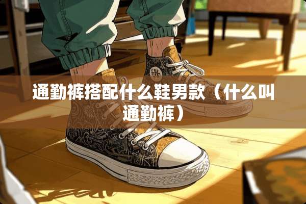 通勤裤搭配什么鞋男款（什么叫通勤裤）