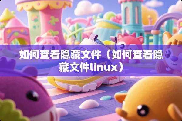 如何查看隐藏文件（如何查看隐藏文件linux）