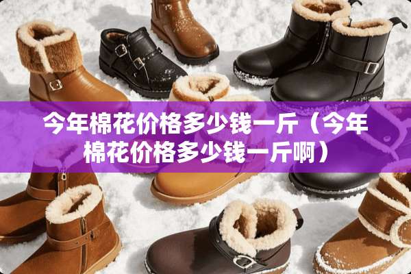 今年棉花价格多少钱一斤（今年棉花价格多少钱一斤啊）