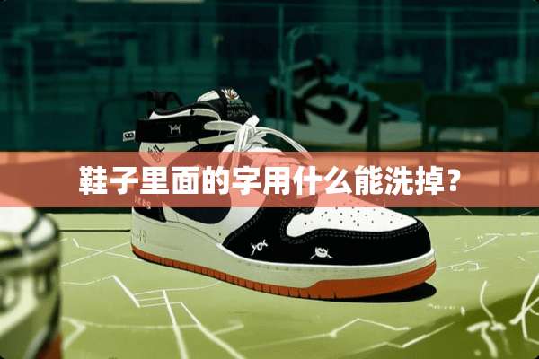 鞋子里面的字用什么能洗掉？