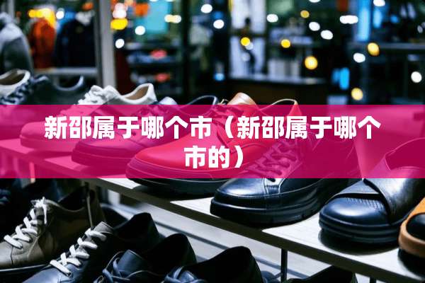新邵属于哪个市（新邵属于哪个市的）