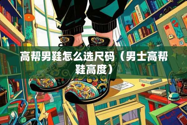 高帮男鞋怎么选尺码（男士高帮鞋高度）