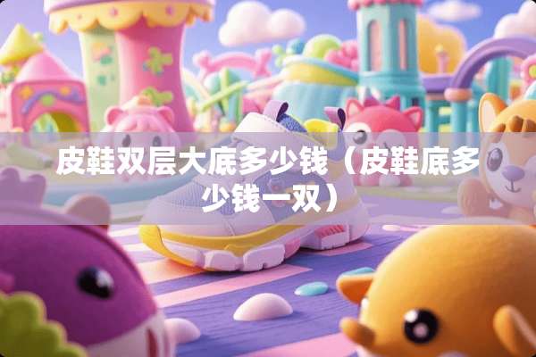 皮鞋双层大底多少钱（皮鞋底多少钱一双）