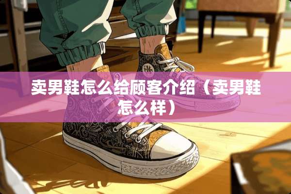 卖男鞋怎么给顾客介绍（卖男鞋怎么样）