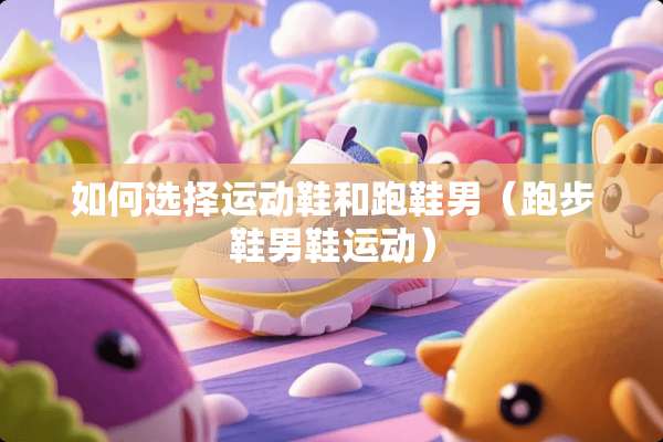如何选择运动鞋和跑鞋男（跑步鞋男鞋运动）