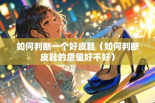 如何判断一个好皮鞋（如何判断皮鞋的质量好不好）