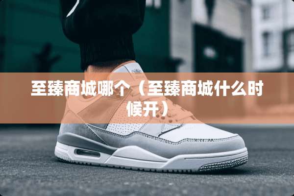 至臻商城哪个（至臻商城什么时候开）