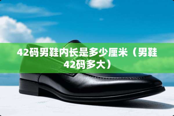 42码男鞋内长是多少厘米（男鞋42码多大）