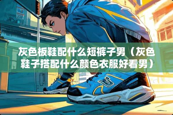 灰色板鞋配什么短裤子男（灰色鞋子搭配什么颜色衣服好看男）