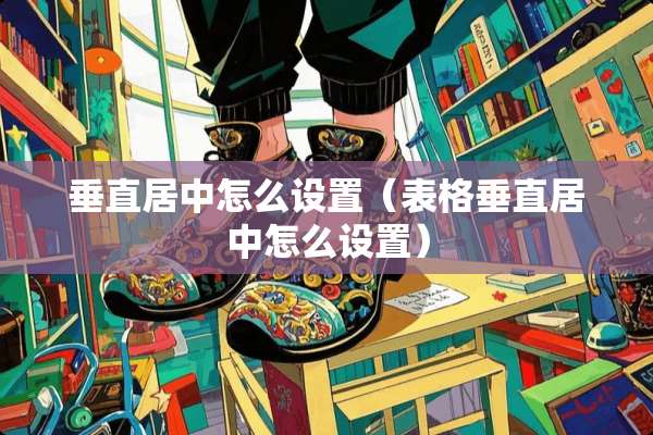 垂直居中怎么设置（表格垂直居中怎么设置）