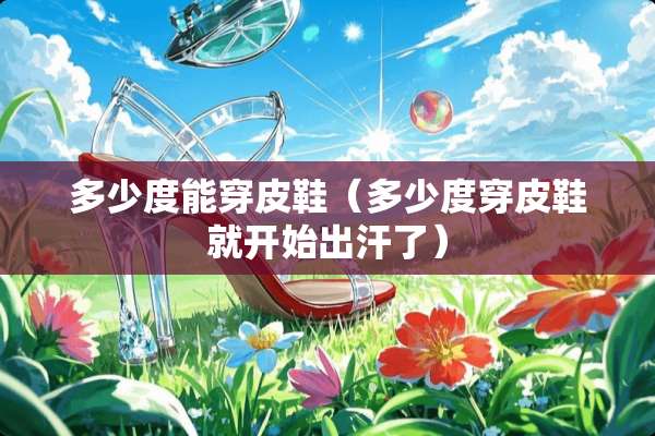 多少度能穿皮鞋（多少度穿皮鞋就开始出汗了）