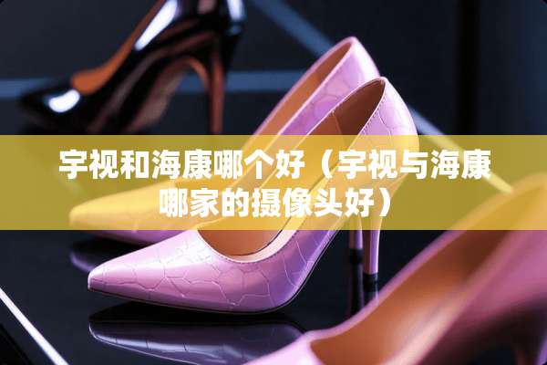 宇视和海康哪个好（宇视与海康哪家的**头好）