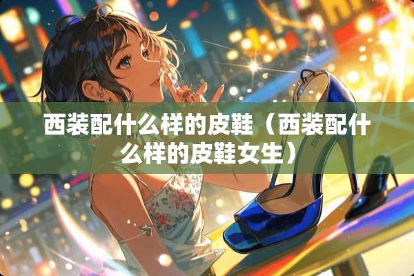 西装配什么样的皮鞋（西装配什么样的皮鞋女生）