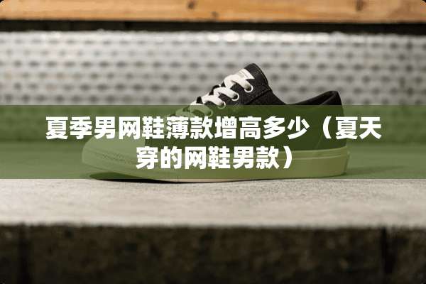 夏季男网鞋薄款增高多少（夏天穿的网鞋男款）