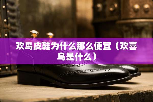 欢鸟皮鞋为什么那么便宜（欢喜鸟是什么）
