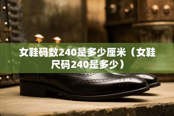 女鞋码数240是多少厘米（女鞋尺码240是多少）