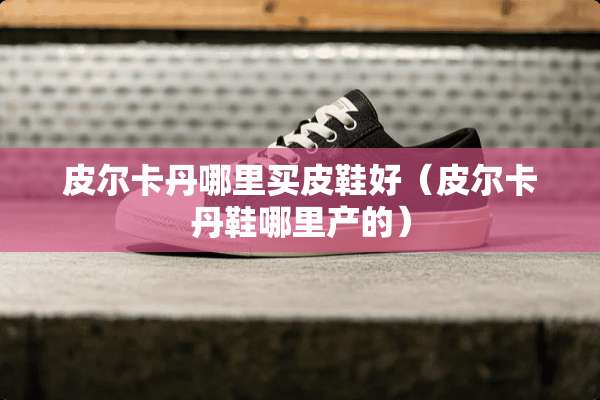 皮尔卡丹哪里买皮鞋好（皮尔卡丹鞋哪里产的）