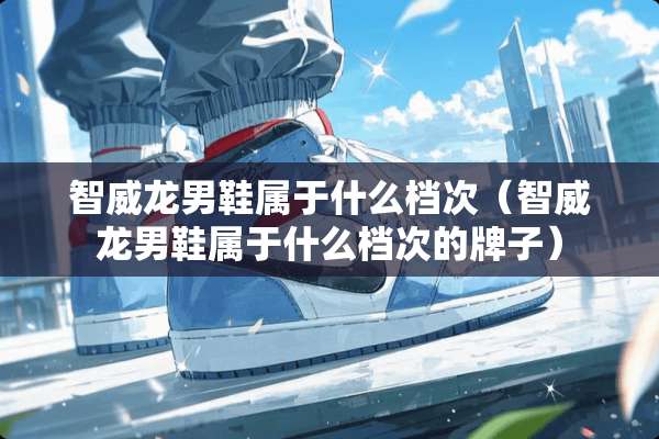 智威龙男鞋属于什么档次（智威龙男鞋属于什么档次的牌子）