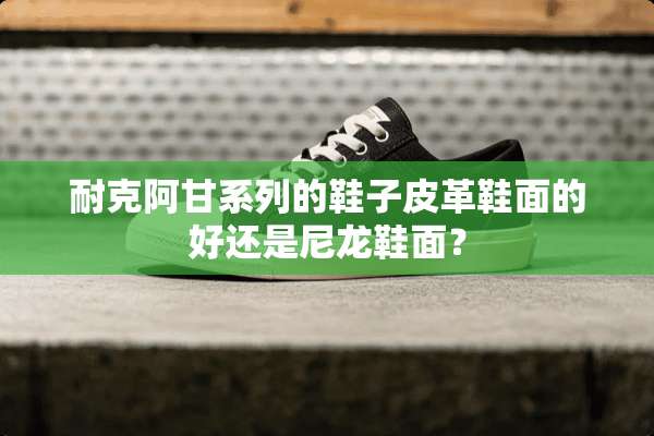 耐克阿甘系列的鞋子皮革鞋面的好还是尼龙鞋面？