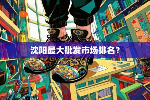 沈阳最大批发市场排名？